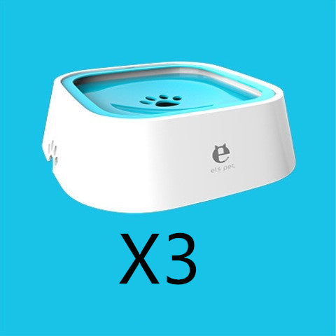 1.5L Anti-Overflow Cat Dog Water Bowl