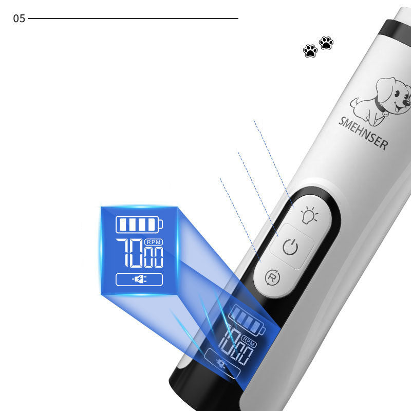 High-Power LED Pet Nail Clipper