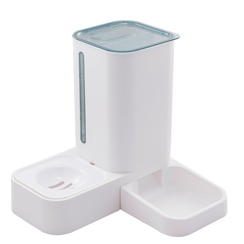 Automatic Double Pet Bowl with Water Storage