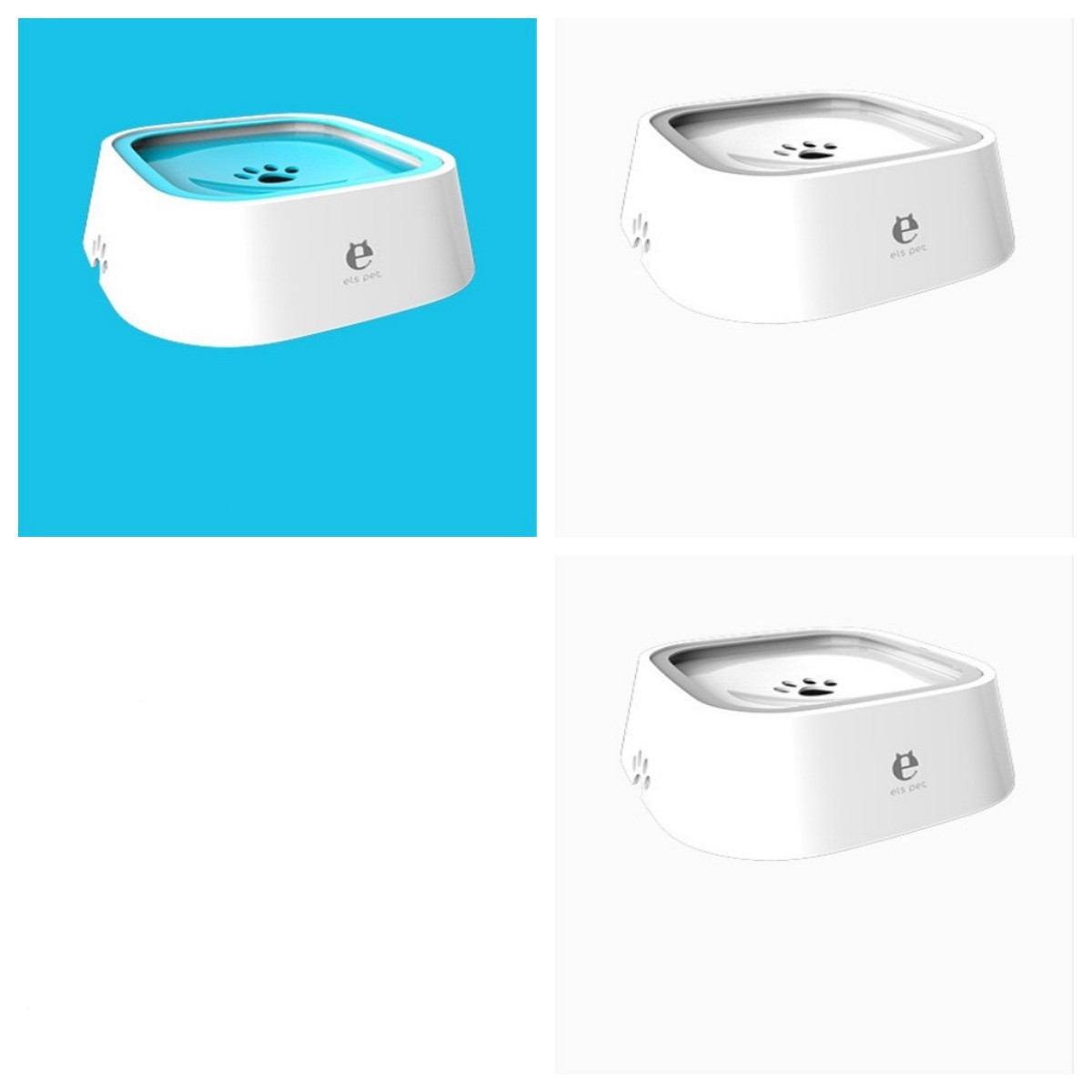 1.5L Anti-Overflow Cat Dog Water Bowl