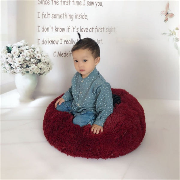 Fluffy Round Bed