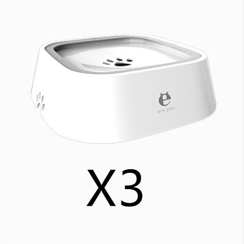 1.5L Anti-Overflow Cat Dog Water Bowl