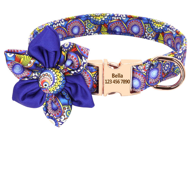 Personalized Printed Dog Collar