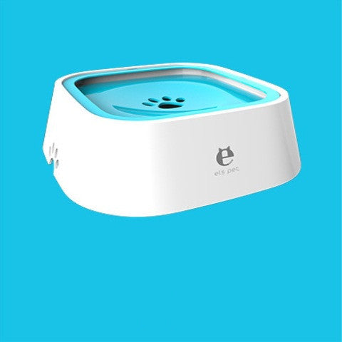 1.5L Anti-Overflow Cat Dog Water Bowl