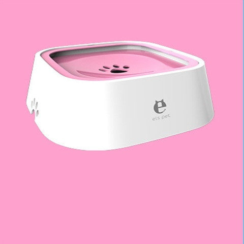 1.5L Anti-Overflow Cat Dog Water Bowl