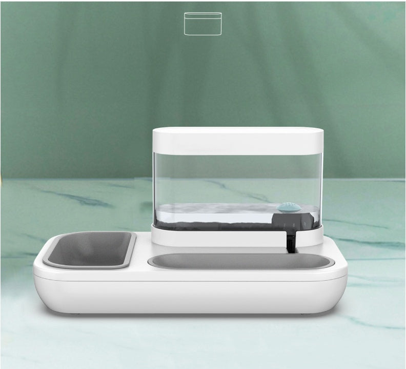 4-in-1 Cat Dog Bowl Feeder