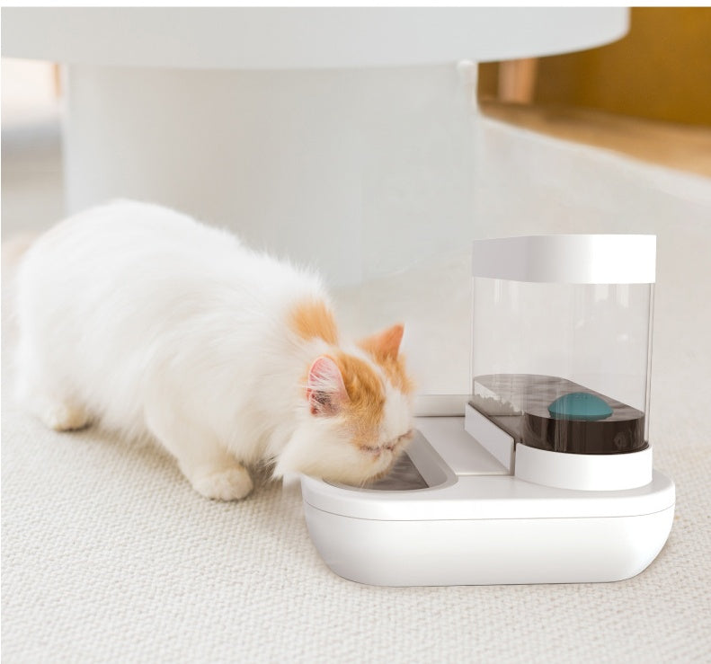 4-in-1 Cat Dog Bowl Feeder