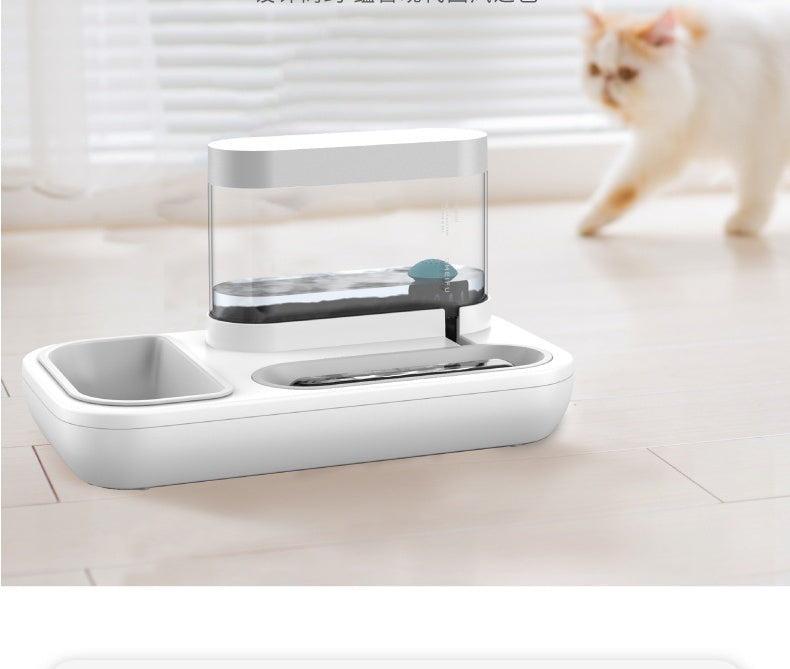 4-in-1 Cat Dog Bowl Feeder