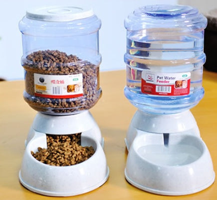 Automatic Pet Feeder and Water Dispenser