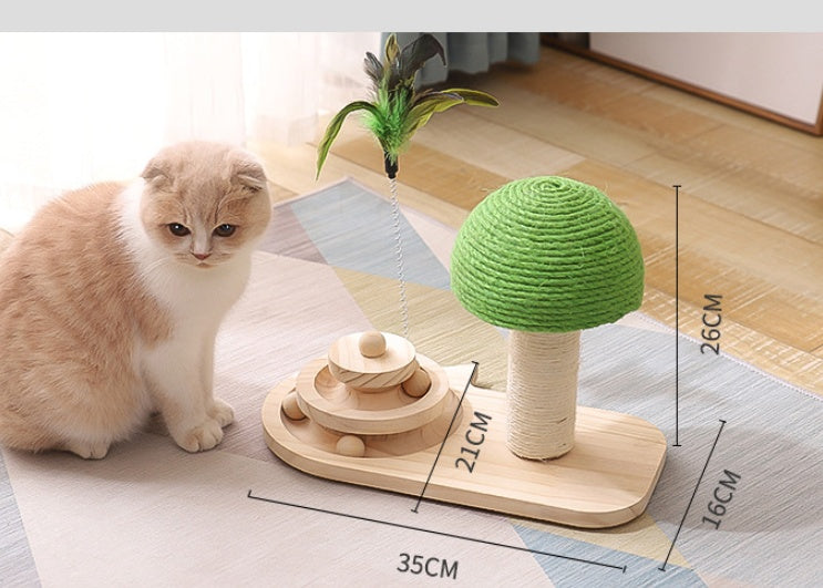 Scratching Post with Sisal Balls