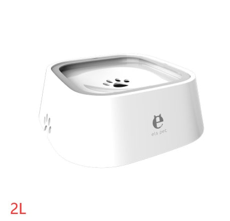 1.5L Anti-Overflow Cat Dog Water Bowl