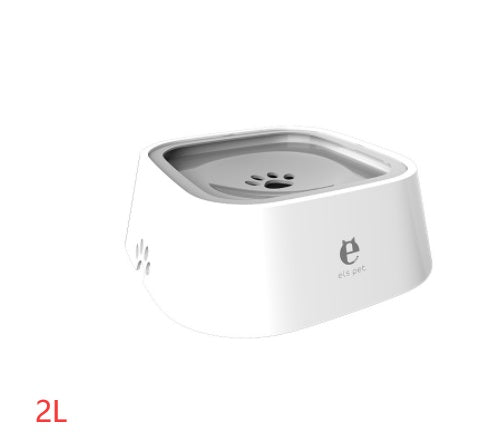 1.5L Anti-Overflow Cat Dog Water Bowl