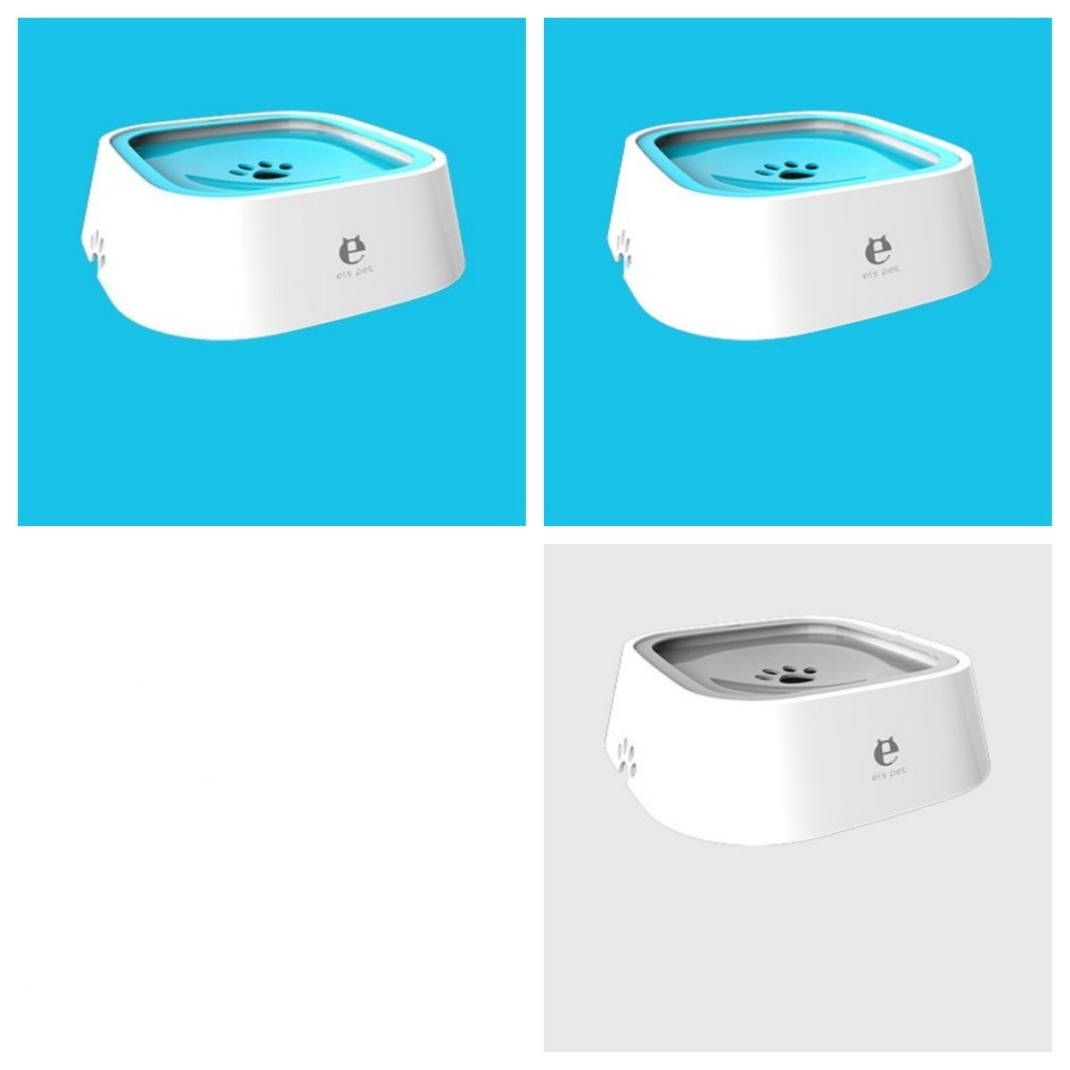 1.5L Anti-Overflow Cat Dog Water Bowl