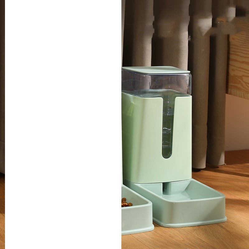 Automatic Double Feeder with Water Dispenser