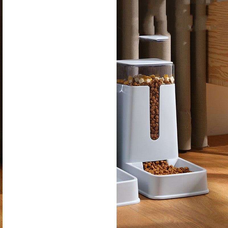 Automatic Double Feeder with Water Dispenser