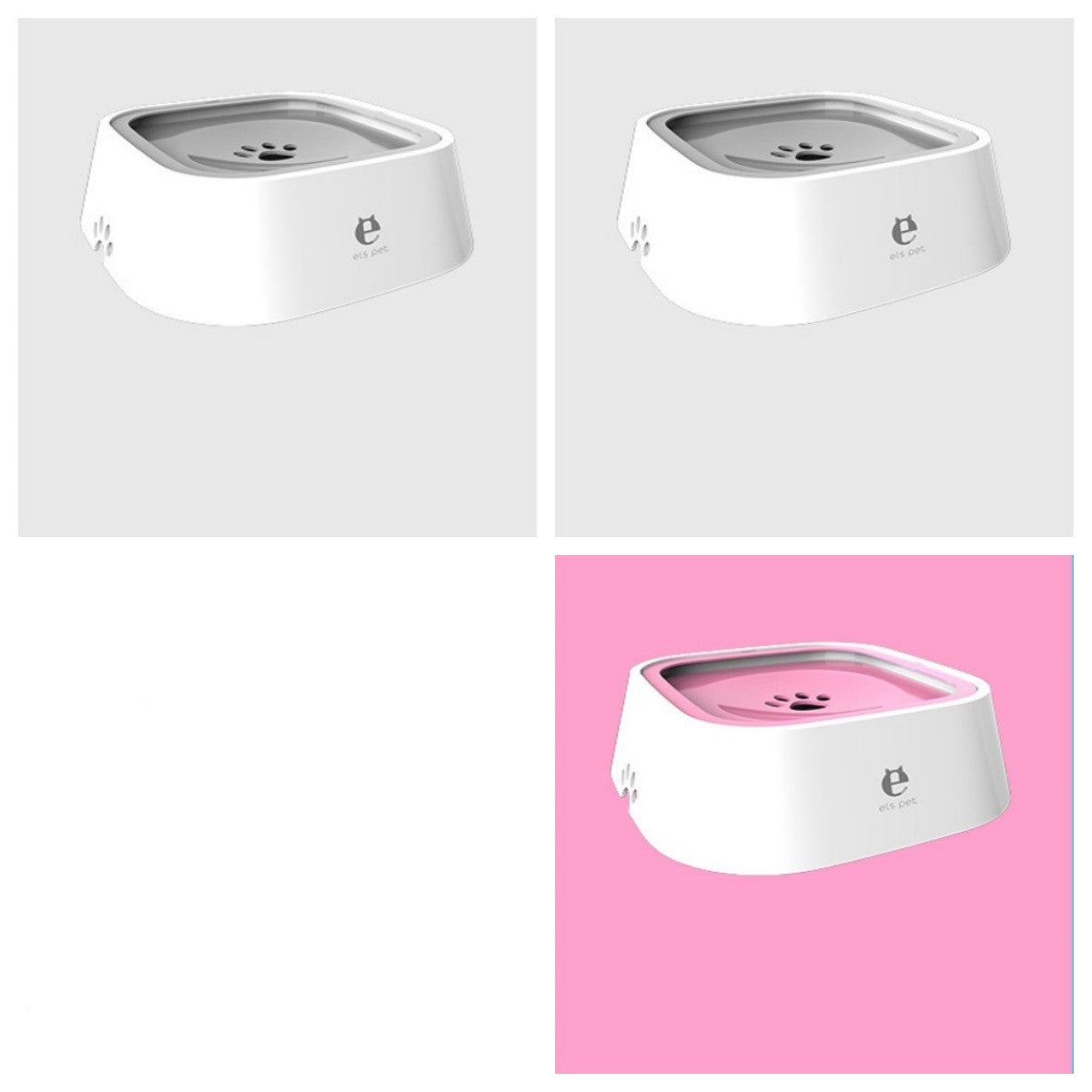 1.5L Anti-Overflow Cat Dog Water Bowl