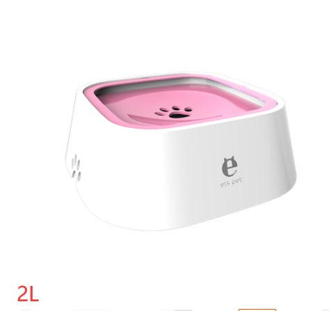 1.5L Anti-Overflow Cat Dog Water Bowl