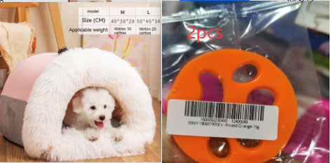 Portable Plush Pet Nest