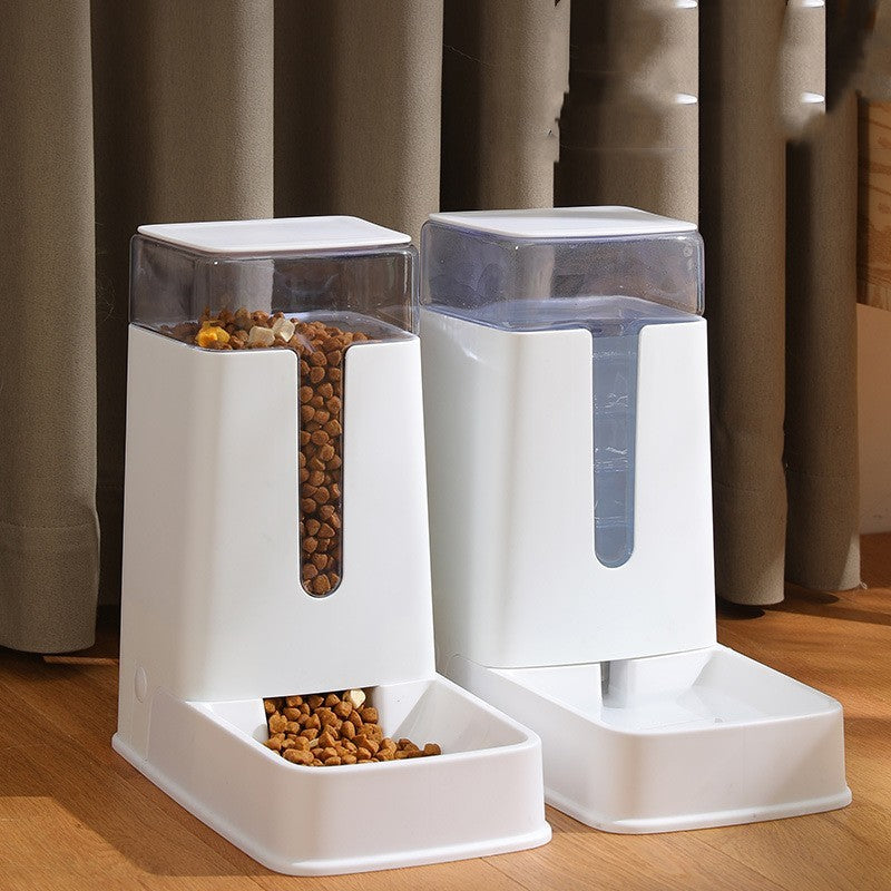 Automatic Double Feeder with Water Dispenser