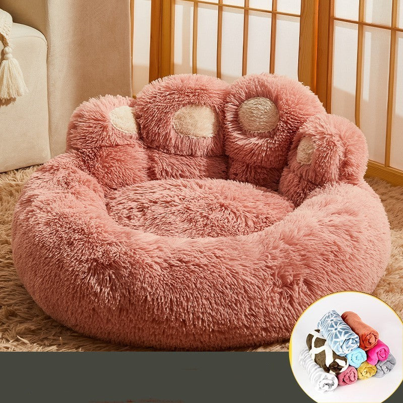 Fleece-Lined Sofa Bed