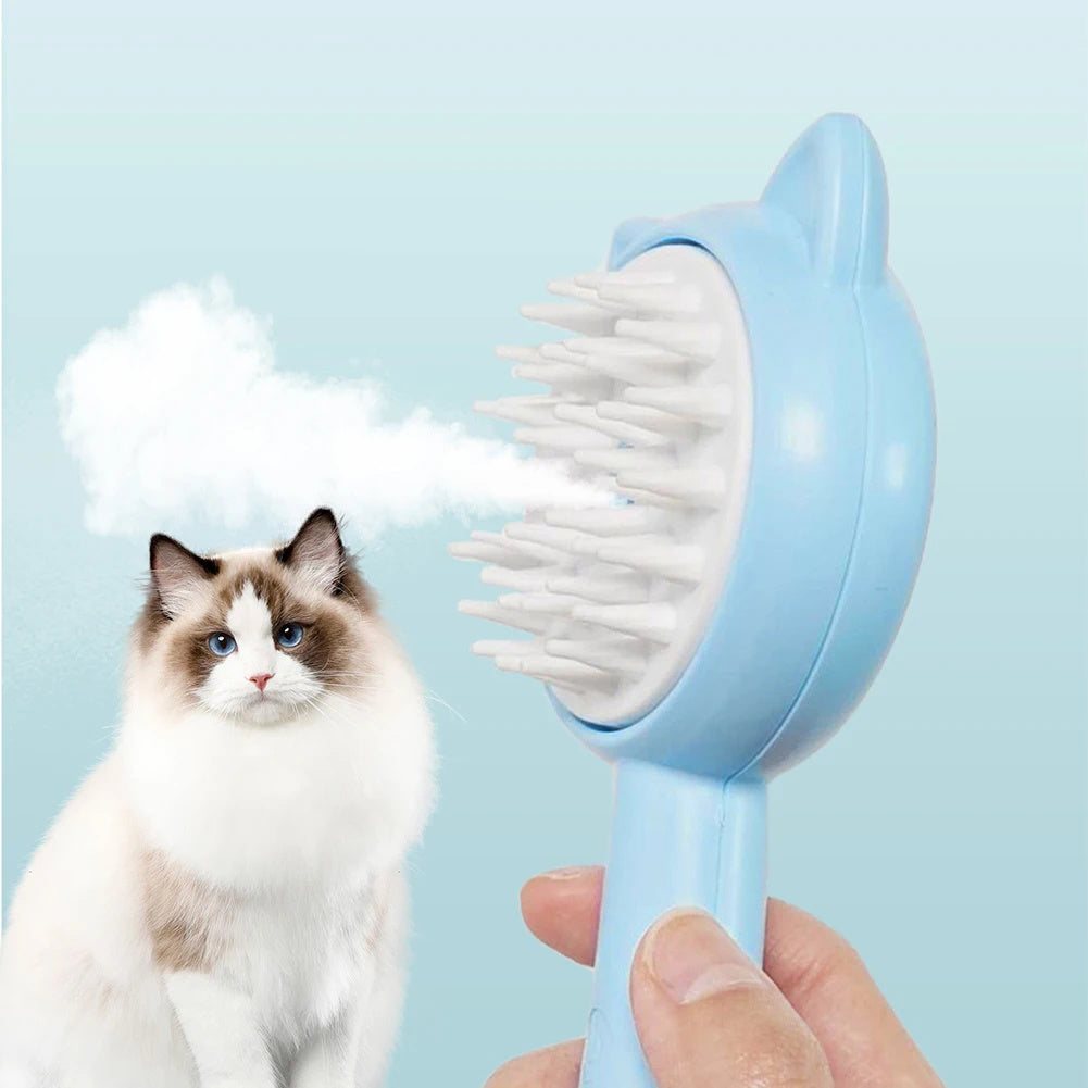 Rechargeable Mist Grooming Brush