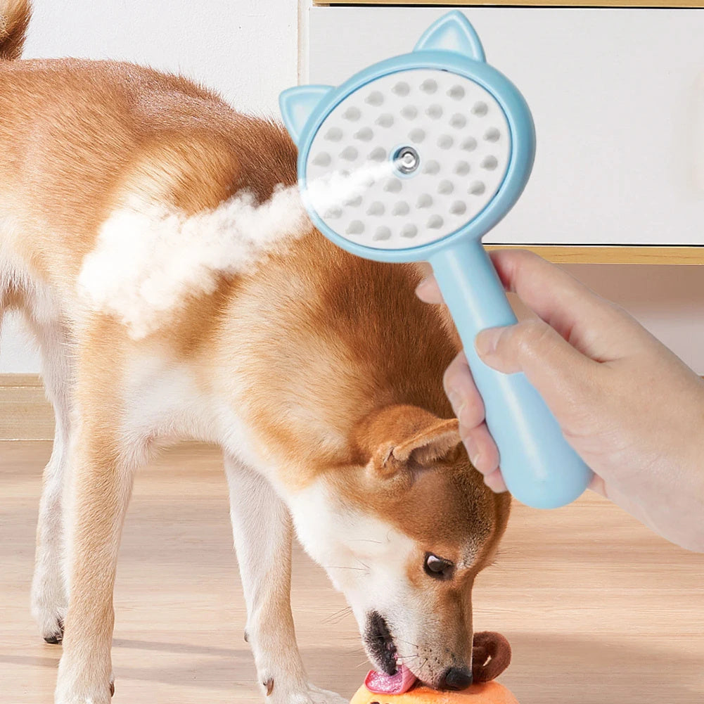 Rechargeable Mist Grooming Brush