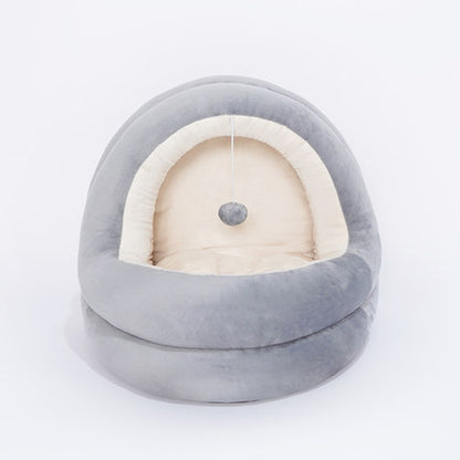 Cozy Cat House Bed