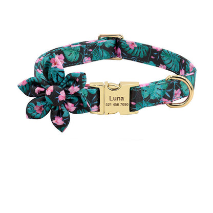 Personalized Printed Dog Collar