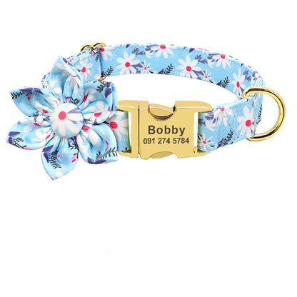 Personalized Printed Dog Collar