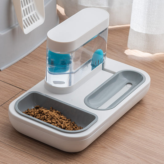 4-in-1 Cat Dog Bowl Feeder