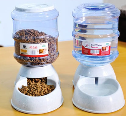 Automatic Pet Feeder and Water Dispenser