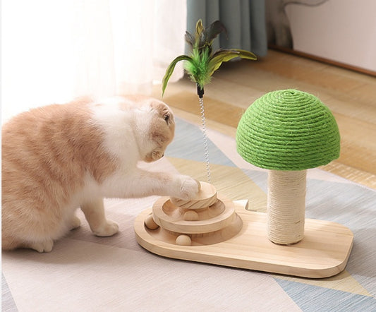 Scratching Post with Sisal Balls