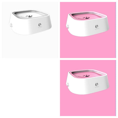 1.5L Anti-Overflow Cat Dog Water Bowl