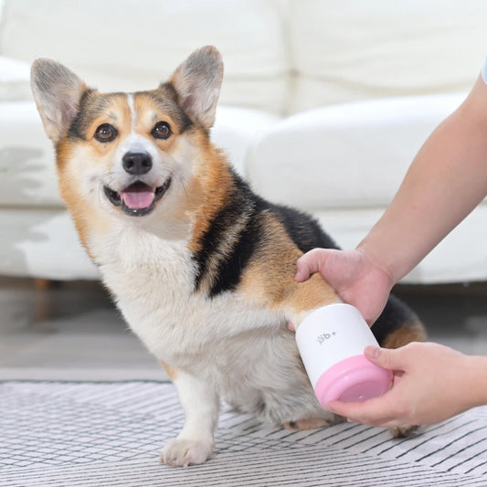 Ultimate Dog Paw Cleaner - Fast & Gentle Silicone Brush for All Sizes