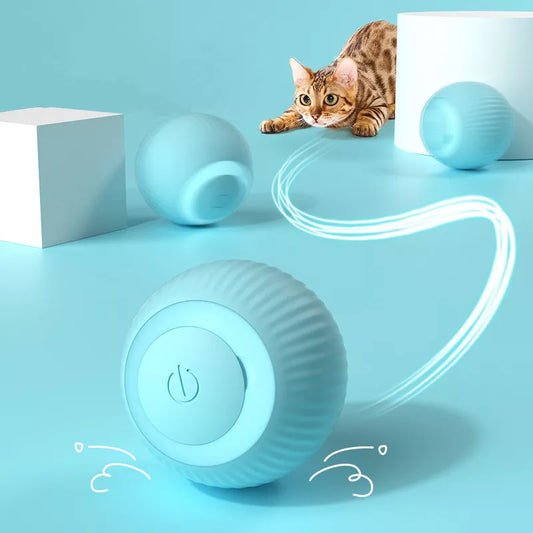 Smart Electric Cat Ball: Interactive Self-Moving Toy for Indoor Play