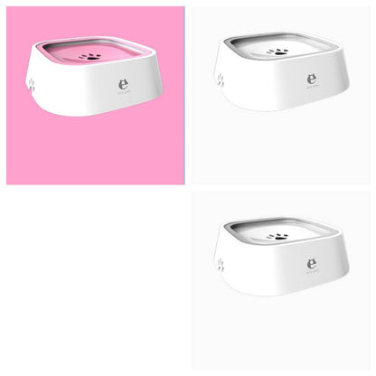 1.5L Anti-Overflow Cat Dog Water Bowl