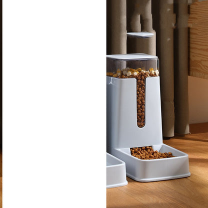 Automatic Double Feeder with Water Dispenser