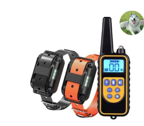 Adjustable remote training pet collar