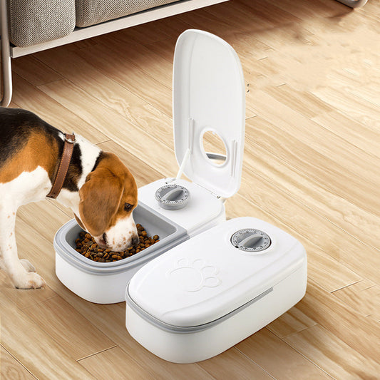 Automatic smart pet feeder for dogs and cats