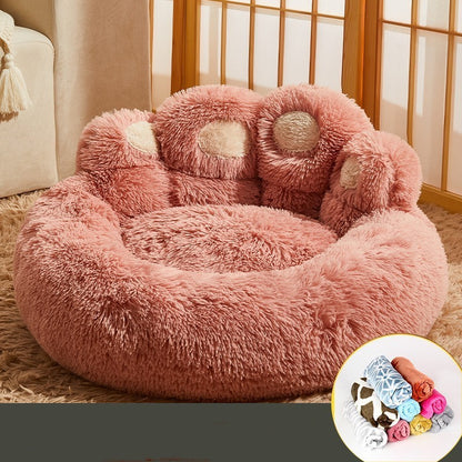 Fleece-Lined Sofa Bed