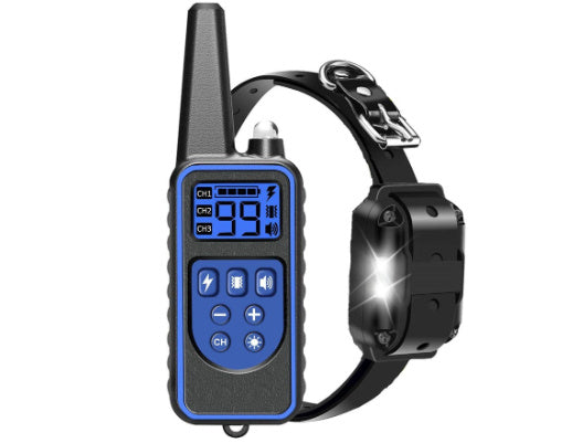 Comfortable remote training pet collar