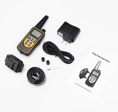 Dog obedience remote training collar
