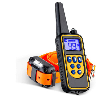 Electric remote pet training collar