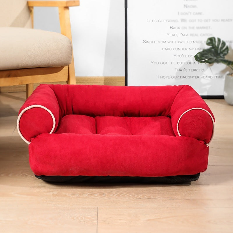Indoor winter pet sofa bed