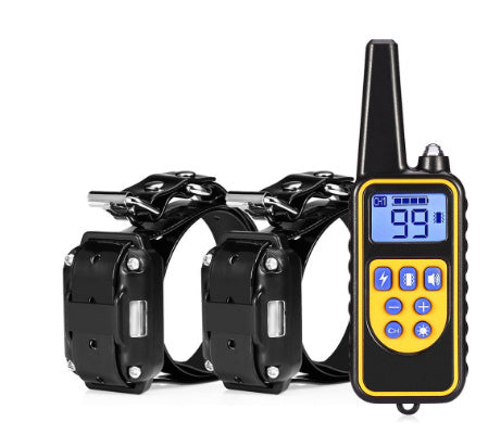 Long range remote training pet collar