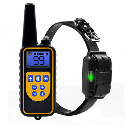 Waterproof remote training pet collar