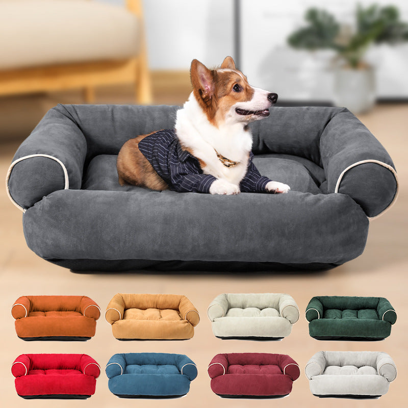 Winter pet sofa bed for cats and dogs