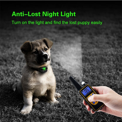 Wireless remote training pet collar
